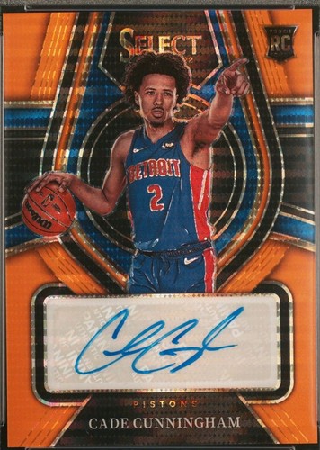 2021-22 Panini Donruss Next Day Autographs #ND-CCM Cade Cunningham