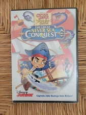 Captain Jake and the Never Land Pirates The Great Never Sea Conquest DVD DISNEY