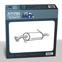 EndschalldäMpfer für Mazda 323 2.0TD 66KW 4-TüR. 5/98-