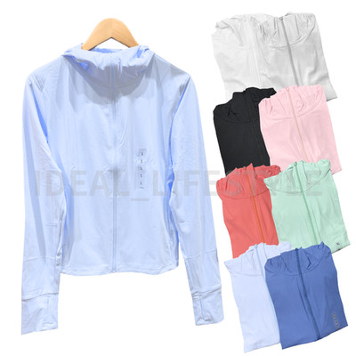 UNIQLO Ultra Stretch AIRism Full-Zip Hoodie S-3XL UV-Protection Women 483281 NWT