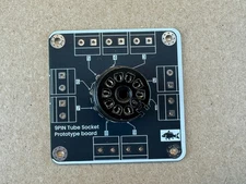New 9-Pin Vacuum Tube Board Prototype Adapter w/ Socket for DIY Breadboard (Qty)