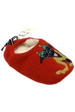 Joules Kid's Girl Slippet Slippers Christmas Dog