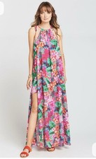 Show Me Your Mumu Rochester Tropical Floral Maxi Dress Size S