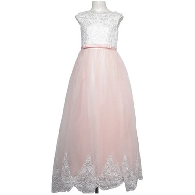 Ibtom Castle, Blumenkinderkleid, Größe: 122, Pink/Weiß, Sonstiges, Mädchen #SQo