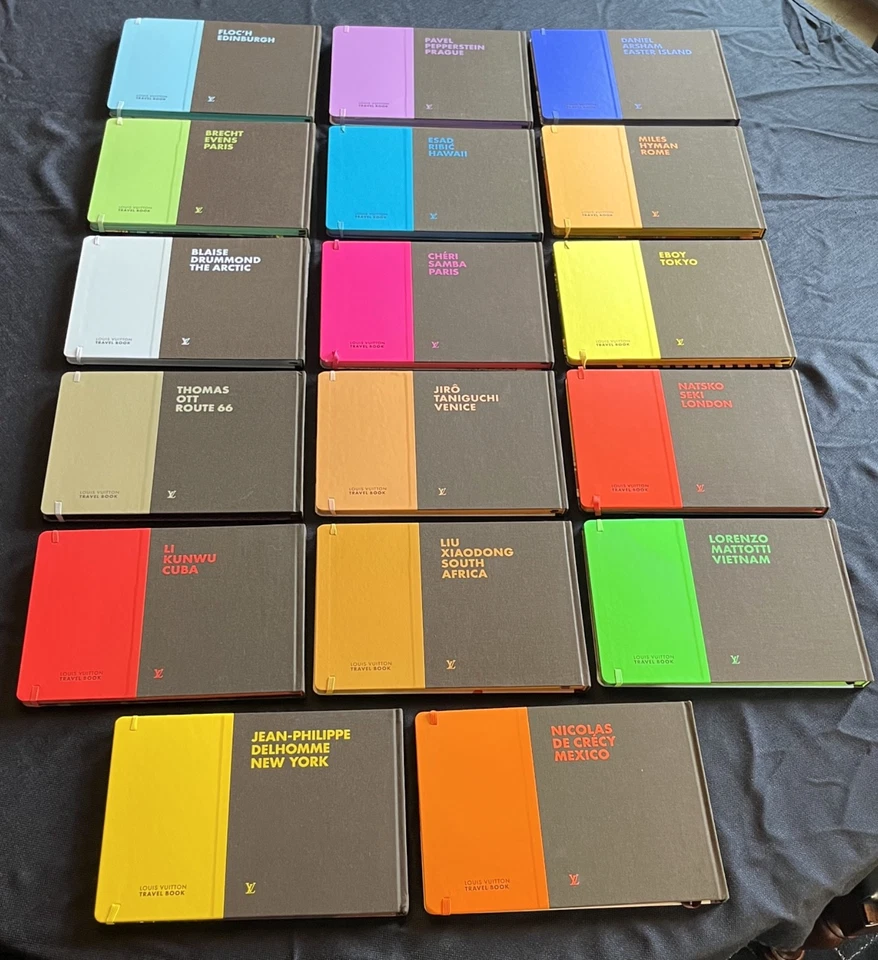 Louis Vuitton Hard Cover Travel 17 Book Collection of 17 Beautiful Places, MINT - Image 2 of 4