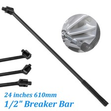 Professional 1/2" Breaker Bar 24 Inch 610mm Cr-V Steel Power Bar Strong Arm UK
