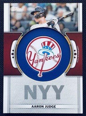 2023 Topps Series 1 - Team Logo Commemorative Patches Aaron Judge #TLP-AJ NM/MT