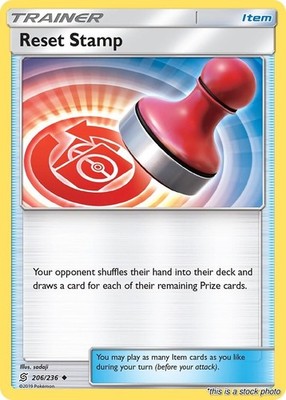Pokemon | Reset Stamp [SM11 - 206/236] NM