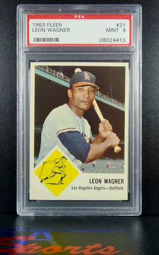 1963 Leon Wagner #21