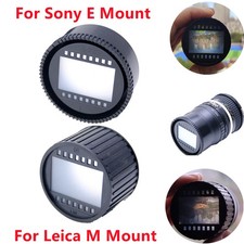 Imageable Lens Cap for Sony E-mount / Leica M-mount Camera Protective Cover