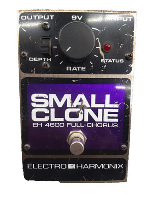 ELECTRO-HARMONIX SMALL CLONE Analog Chorus Pedal EH 4600 Full-Chorus Vintage