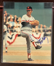 Dave McNally Baltimore Orioles Baseball authentic autographed 8x10 Photo