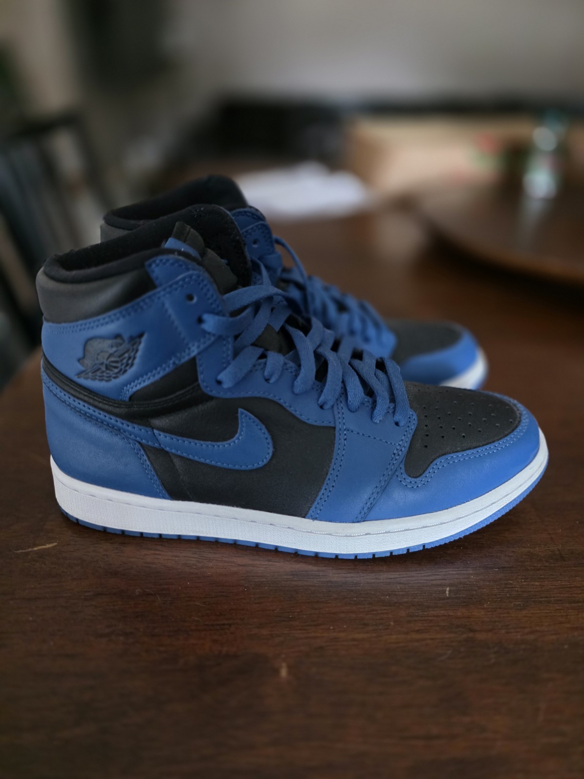 SAOLA Taglia 8 5 Jordan 1 Retro OG High Blu Scuro Marina USAT Uom 8 NOatola
