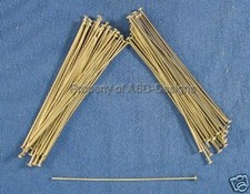 300pc Nickel Silver 2" Head Pins Beading Art Craft 4040