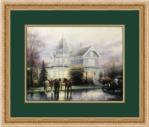 トーマス・キンケイド、Christmas Memories、希少・海外版画集 Christmas Memories Art For Sale