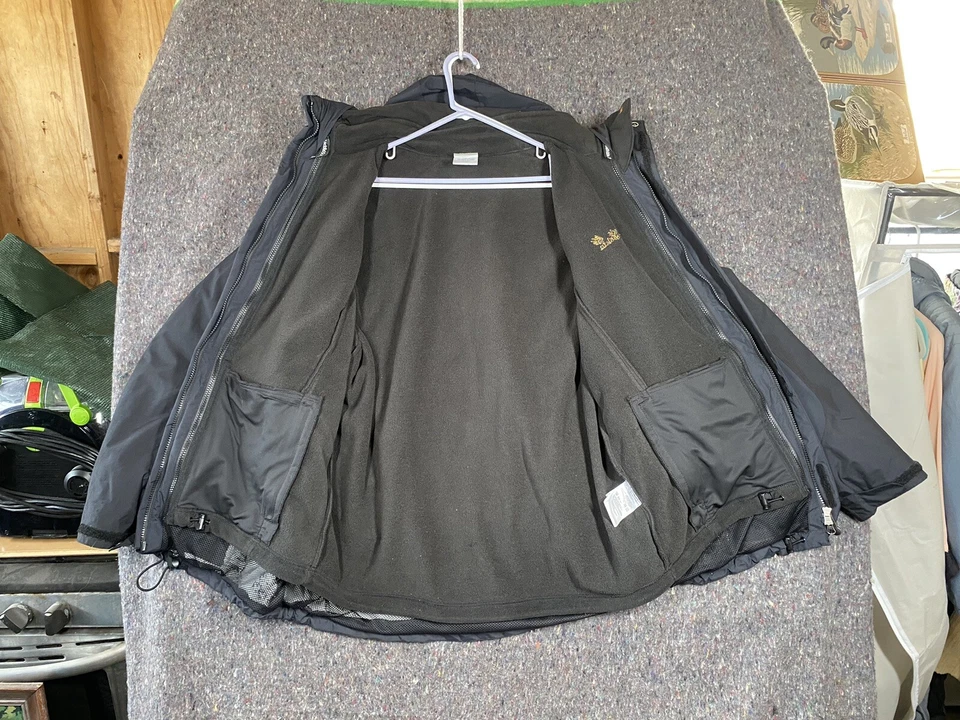 Chaqueta Jack Wolfskin Texapore para Hombres Grande Extraíble Forro de Vellón Visera con Capucha Foto 4 de 4