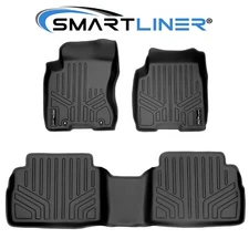 SMARTLINER Custom Fit Floor Mats 2 Row Liner Set OEM TPE 2008-2013 Nissan Rogue