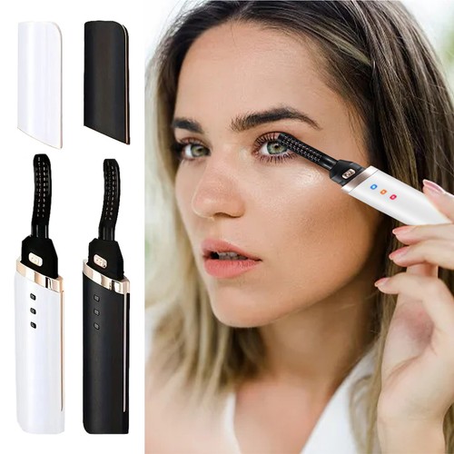 Electric Heated with 3 Modes Eyelash Curler USB Makeup Curling Tool Long Lasting