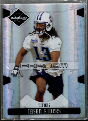 B0562- 2008 Leaf Limited #242 Jason Rivers RC /999 - Nm-Mt (Rookie Card)