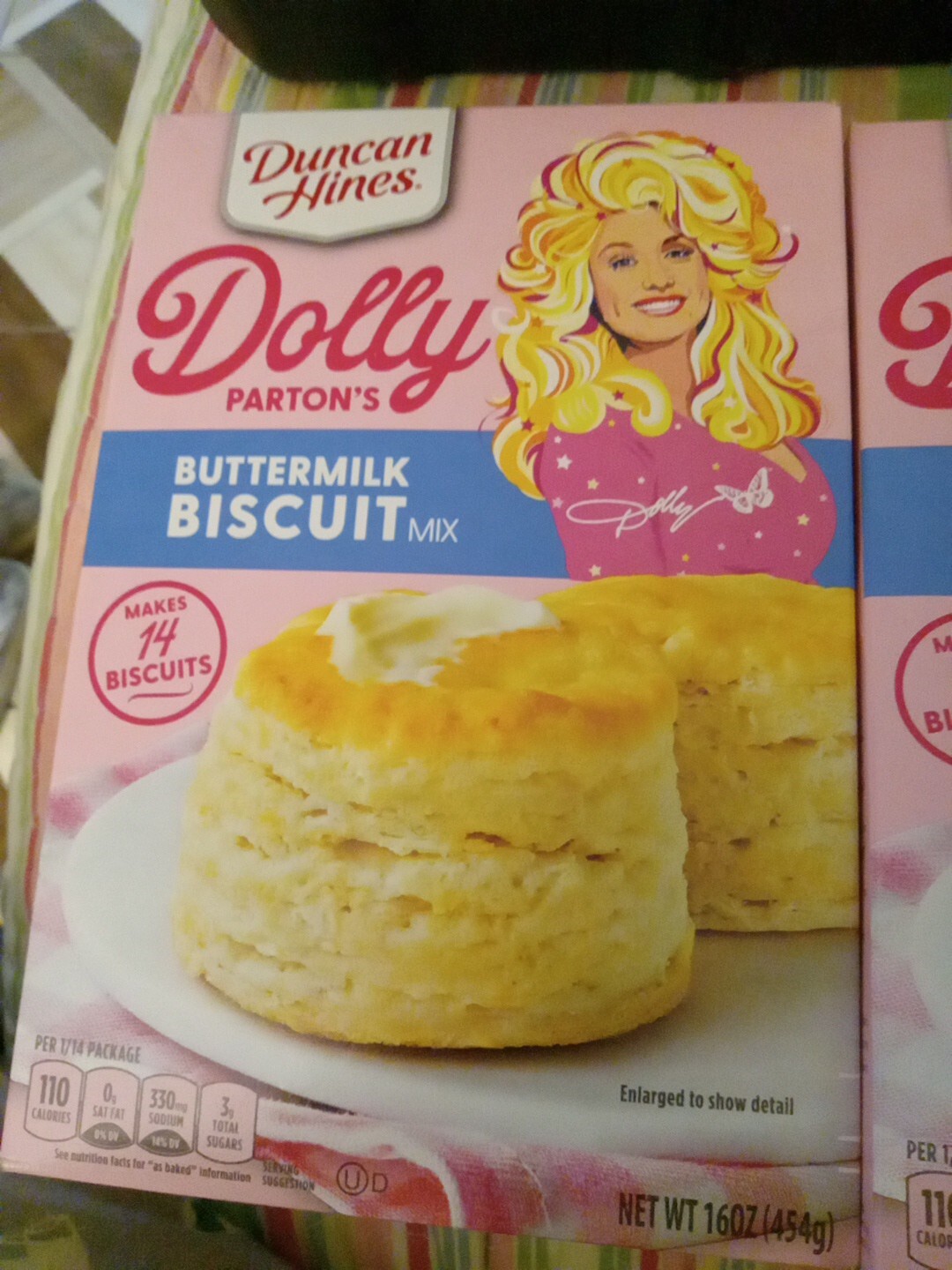 Duncan Hines Dolly Parton's Buttermilk Biscuit Mix 16 oz eBay
