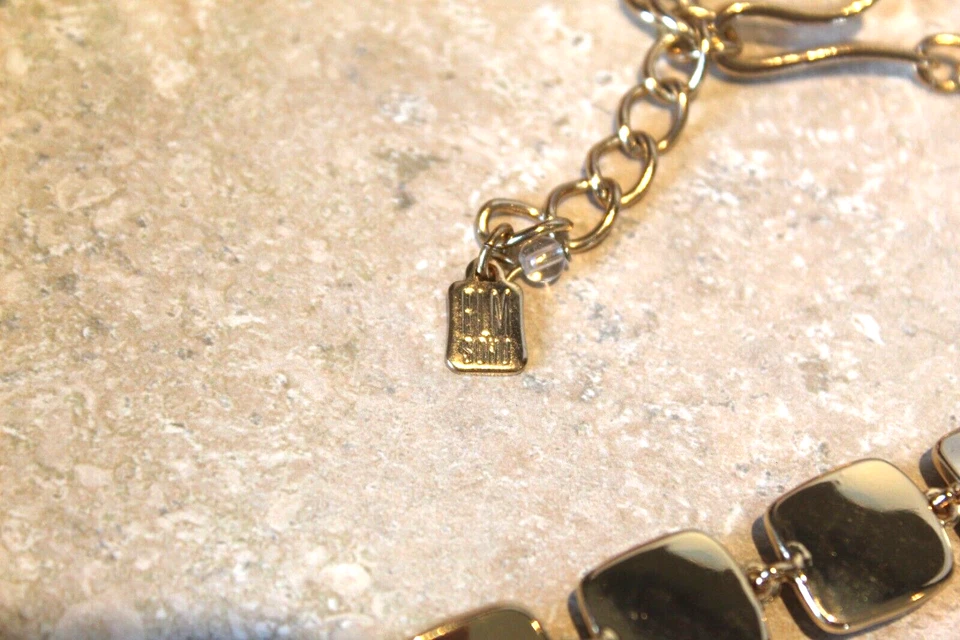 Collar Robert Lee Morris Soho Cuadrado Facetado Cascada 21" N184 Foto 3 de 3