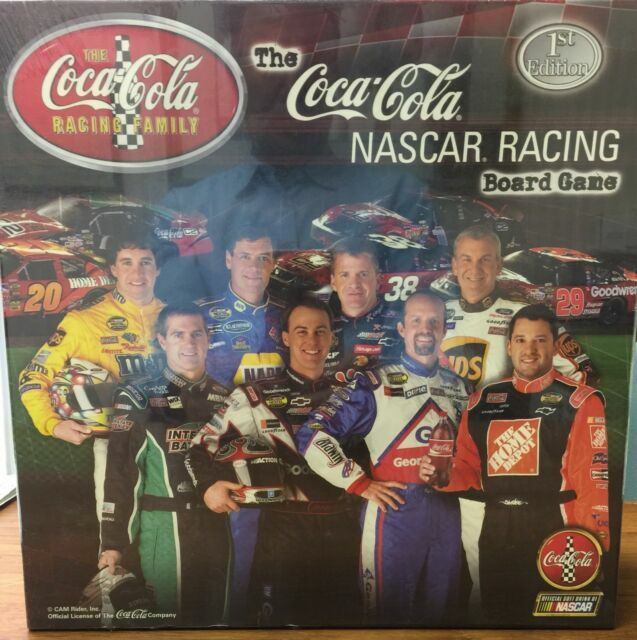 Coca Cola NASCAR Racing Board Game 1st Edition A1 for sale ...