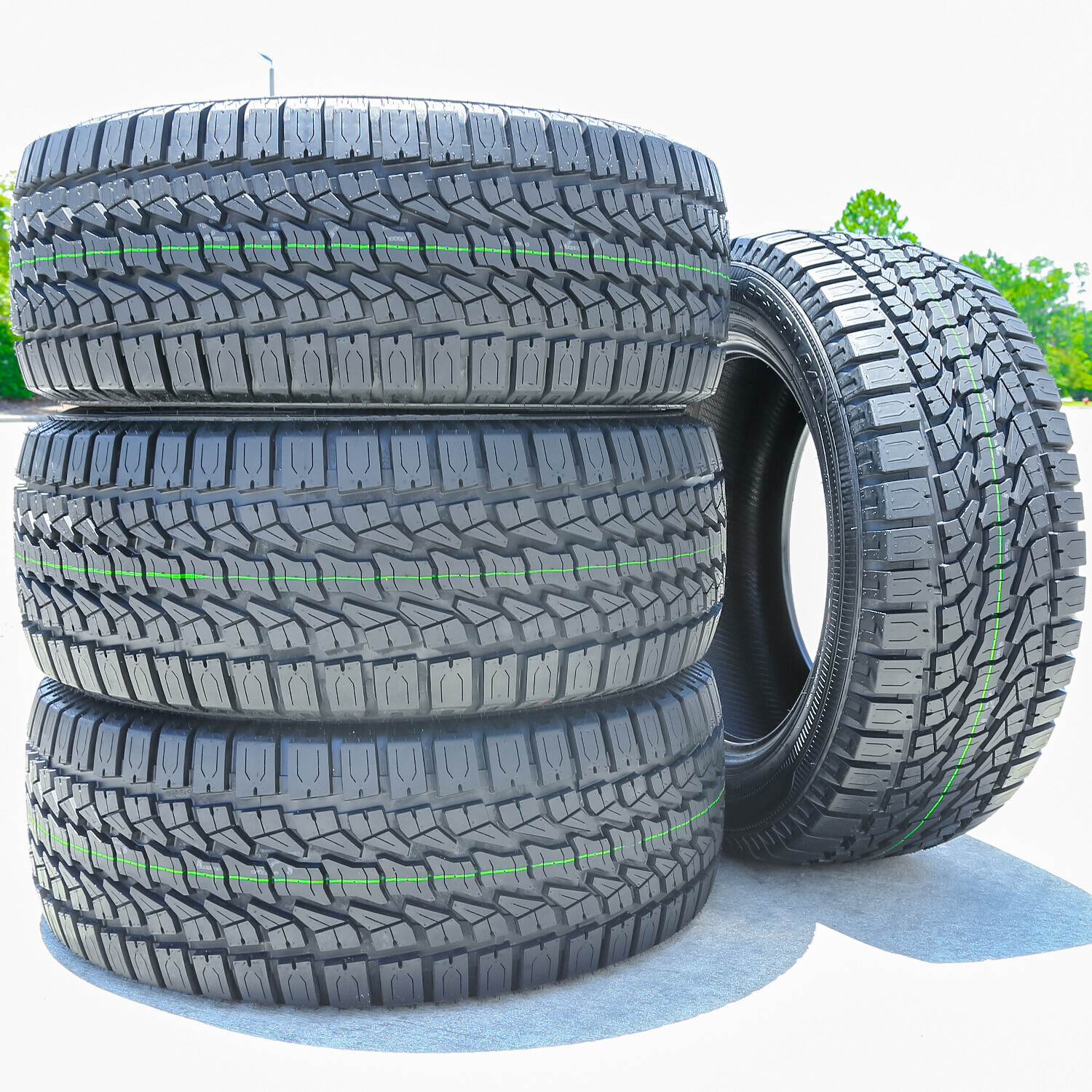 2 Tires Accelera Epsilon AT Steel Belted LT 225/75R16 E 10 Ply A/T All Terrain