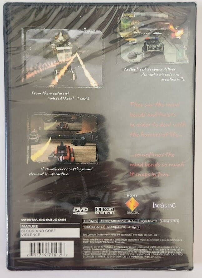 Twisted Metal: Black/Twisted Metal: Black -- Online Greatest Hits