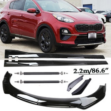 Front Bumper Spoiler Body Kit Side Skirtstrut For Kia Sportage 00-22 R Front Bumper Spoiler Body Kit Side Skirtstrut For Kia Sportage 00-22 R