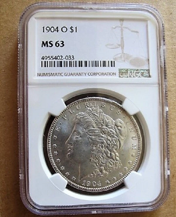 MS 63 Graded 1904 Year Morgan US Dollars (1878-1921) for sale | eBay