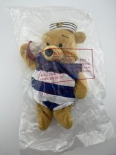 Vintage 8  Disney Store  Nautical Pooh  Mini Bean Bag Factory Sealed
