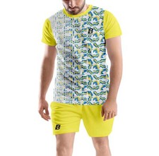 Printed Super Net Comfortable T shirt Shorts Set for Sports Gym