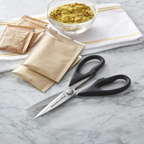 KitchenAid UTILITY SHEARS Premium STAINLESS STEEL All Purposes Sure-Grip Scissor - Picture 5 of 27
