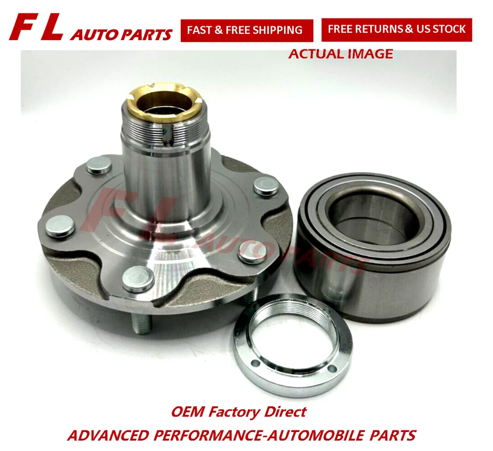 Buje y cojinete de rueda delantera para Toyota Tacoma 4x4 1996 1997 1998 1999 2000-2005 Foto 2 de 4