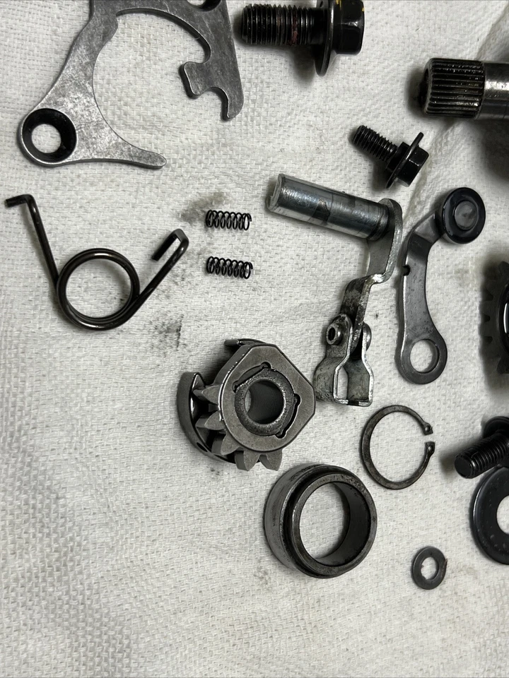 Suzuki rm125 2001 varias piezas del cárter del motor/eje de cambio/arranque de arranque Foto 3 de 4