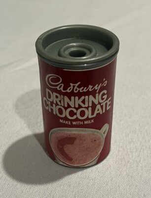 Vintage Cadbury Drinking Chocolate Milk Pencil Sharpener Souvenir Collectible