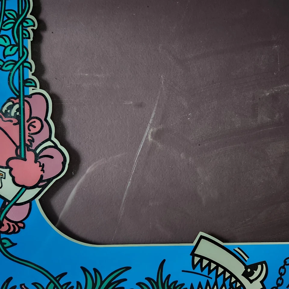 Nintendo DONKEY KONG JR Arcade Plexi Bezel Screen Replacement Panel - Image 3 of 4