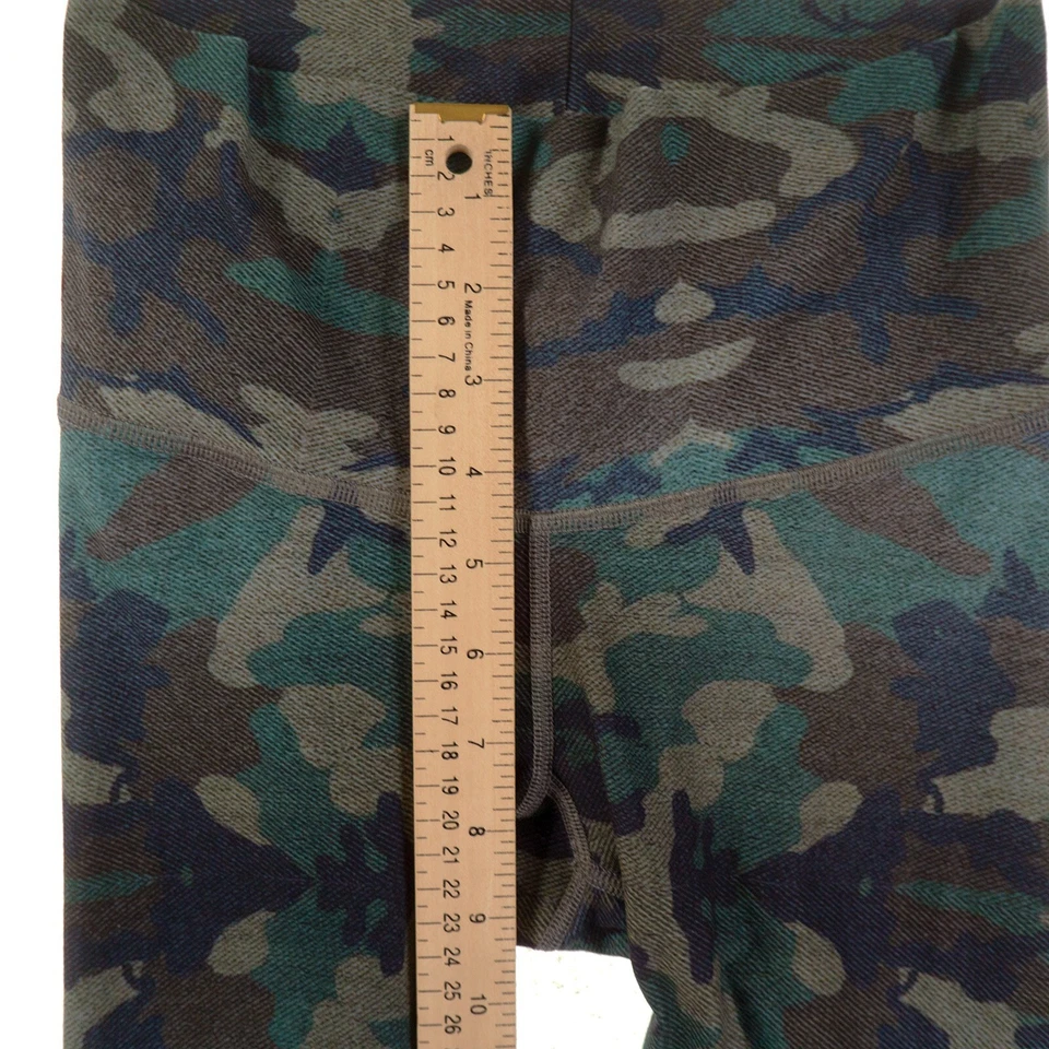 Leggings de camuflaje azul verde camuflaje para mujer XS Foto 3 de 4