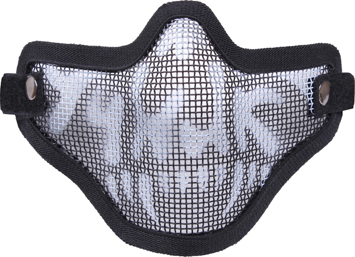 Airsoft/Paintball Steel Wire Tactical Half Face Mask | Veteran Merchandise - View #9