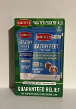 NIB O'Keefe's Winter Essentials Healthy Feet Set 1 cream & 4 foot mask socks