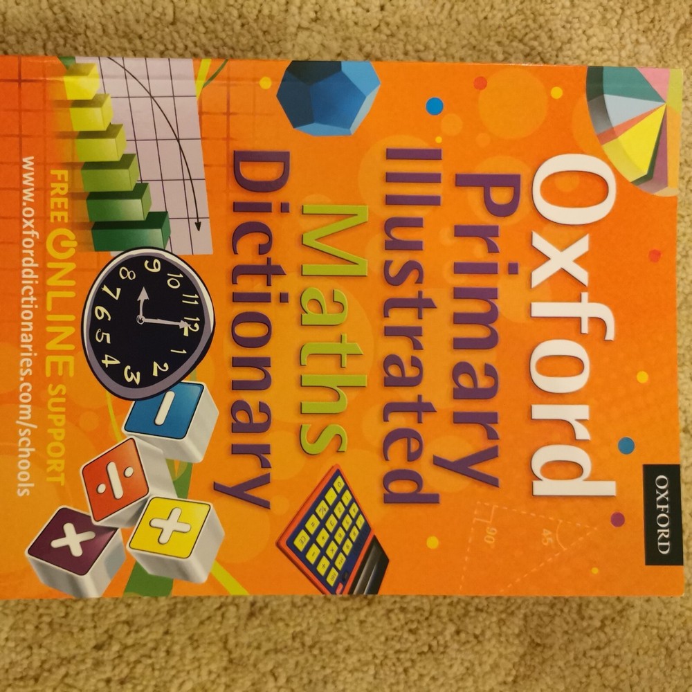 Oxford Primary Illustrated Maths Dictionary for primary school