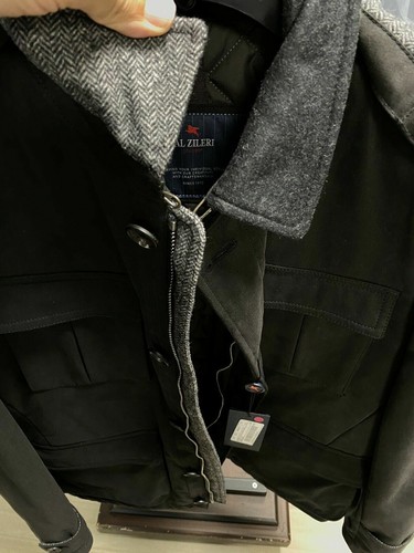 Pal Zileri Concept Iconic Hooded Hoody Parka Coats Coat Jacket Caban Jacket 50  - Picture 10 of 11