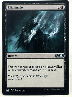 Eliminate NM/M* Core Set 2021 M21 097/274 mtg -UnltdCards