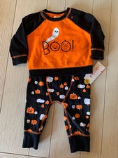 NWT Cat Jack Baby 6-9 Month 2-Piece Halloween Outfit Boo Ghost