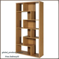 Tall Wooden Bookcase Room Storage Furniture Modern Shelving Unit Display Cabinet Tall Wooden Bookcase Room Storage Furniture Modern Shelving Unit Display Cabinet