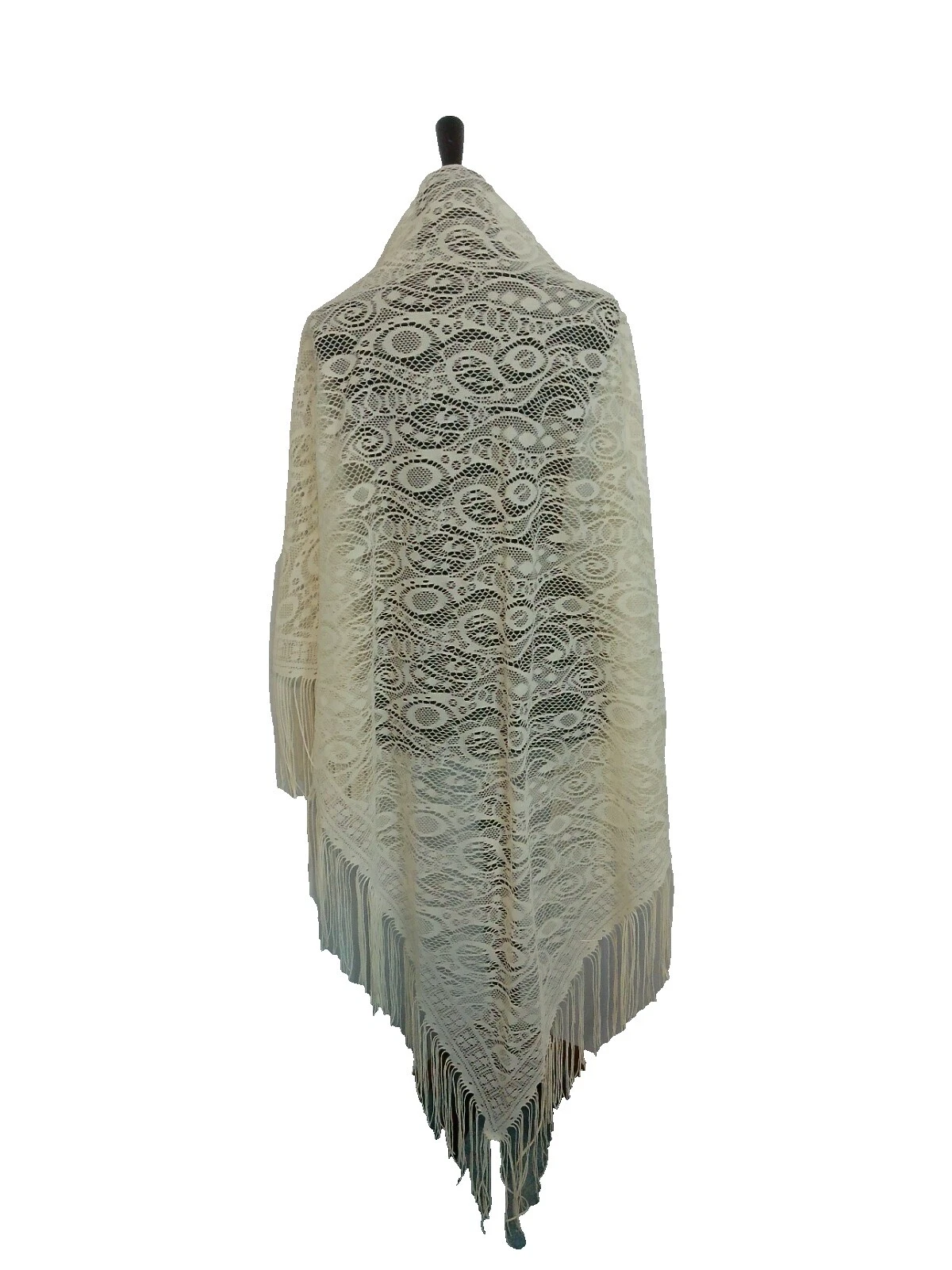 Wedding White Original Vintage Scarves & Wraps