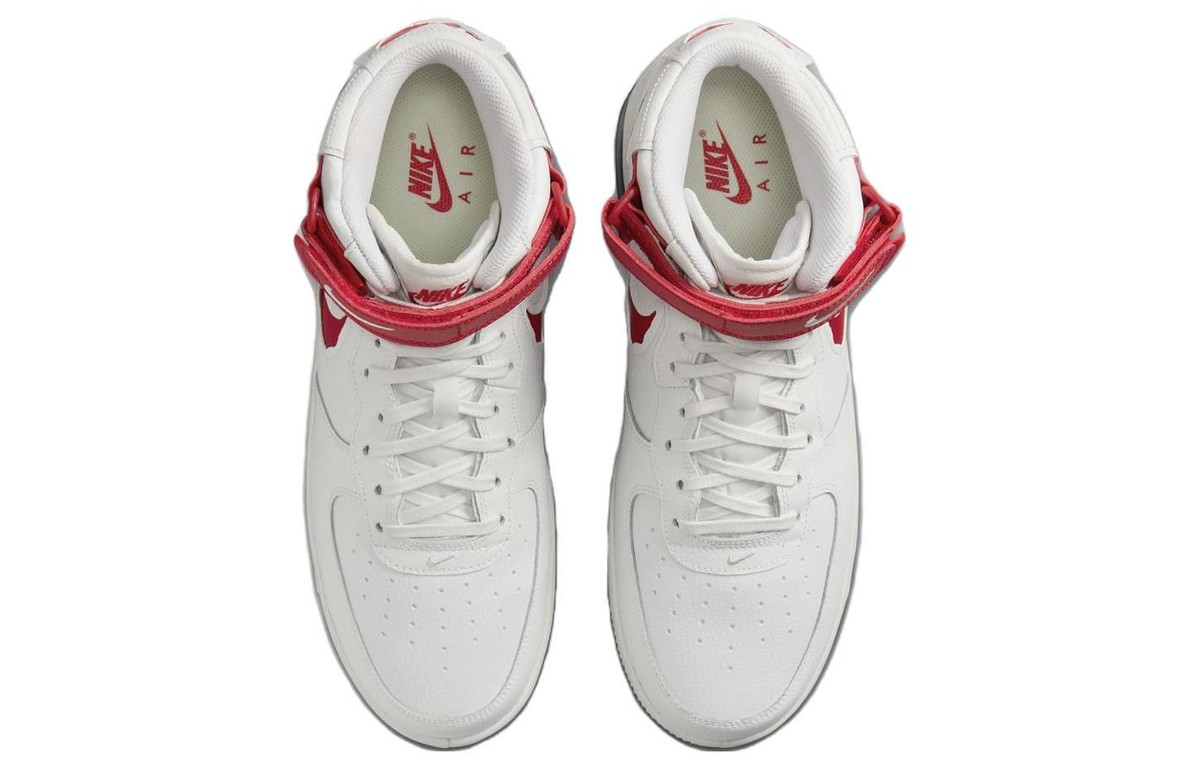 Nike Air Force 1 Evo Mid Summit White University Red