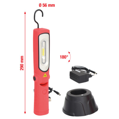 KS TOOLS LEDMAX POWER LED Akku-Arbeitslampe, knickbar 6 Watt Citizen 150.4310