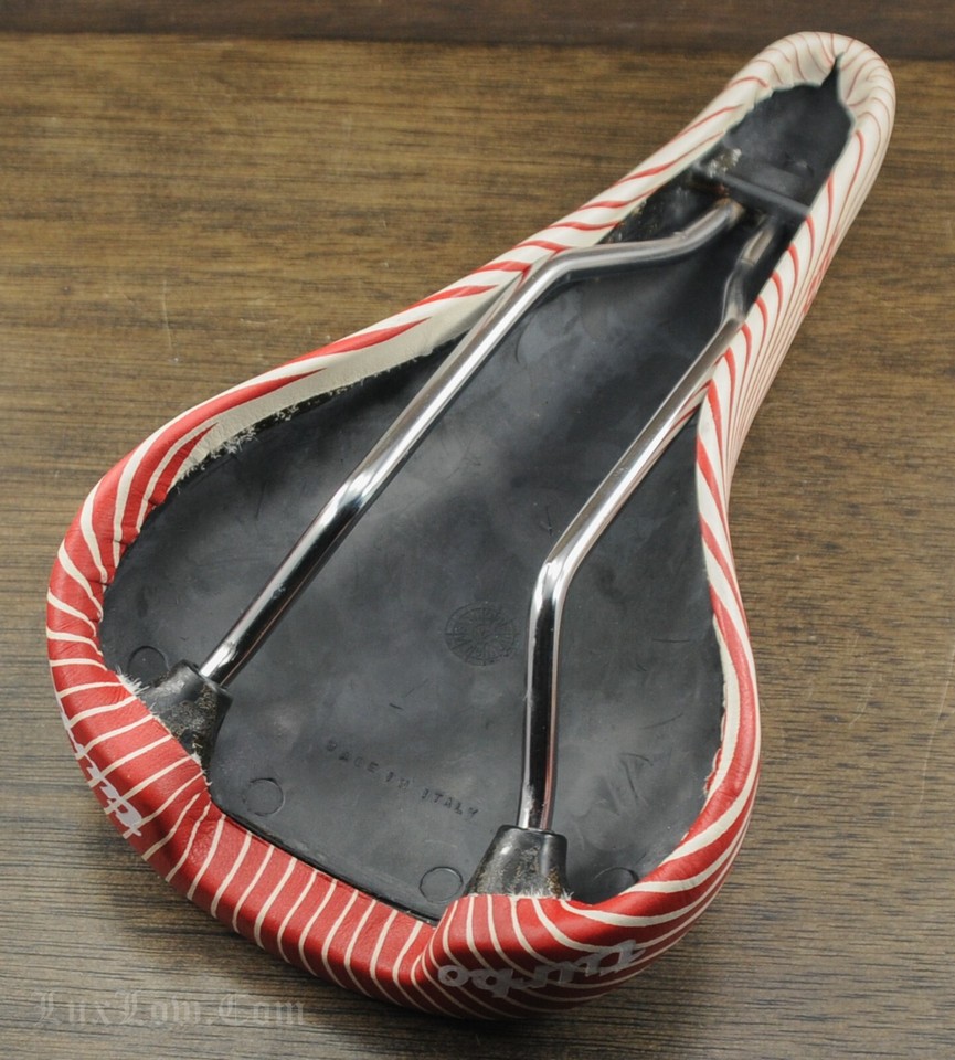 Selle Vintage Selle Italia Turbo Cuir - Siège Vélo Route Piste Fixie, état Occasion