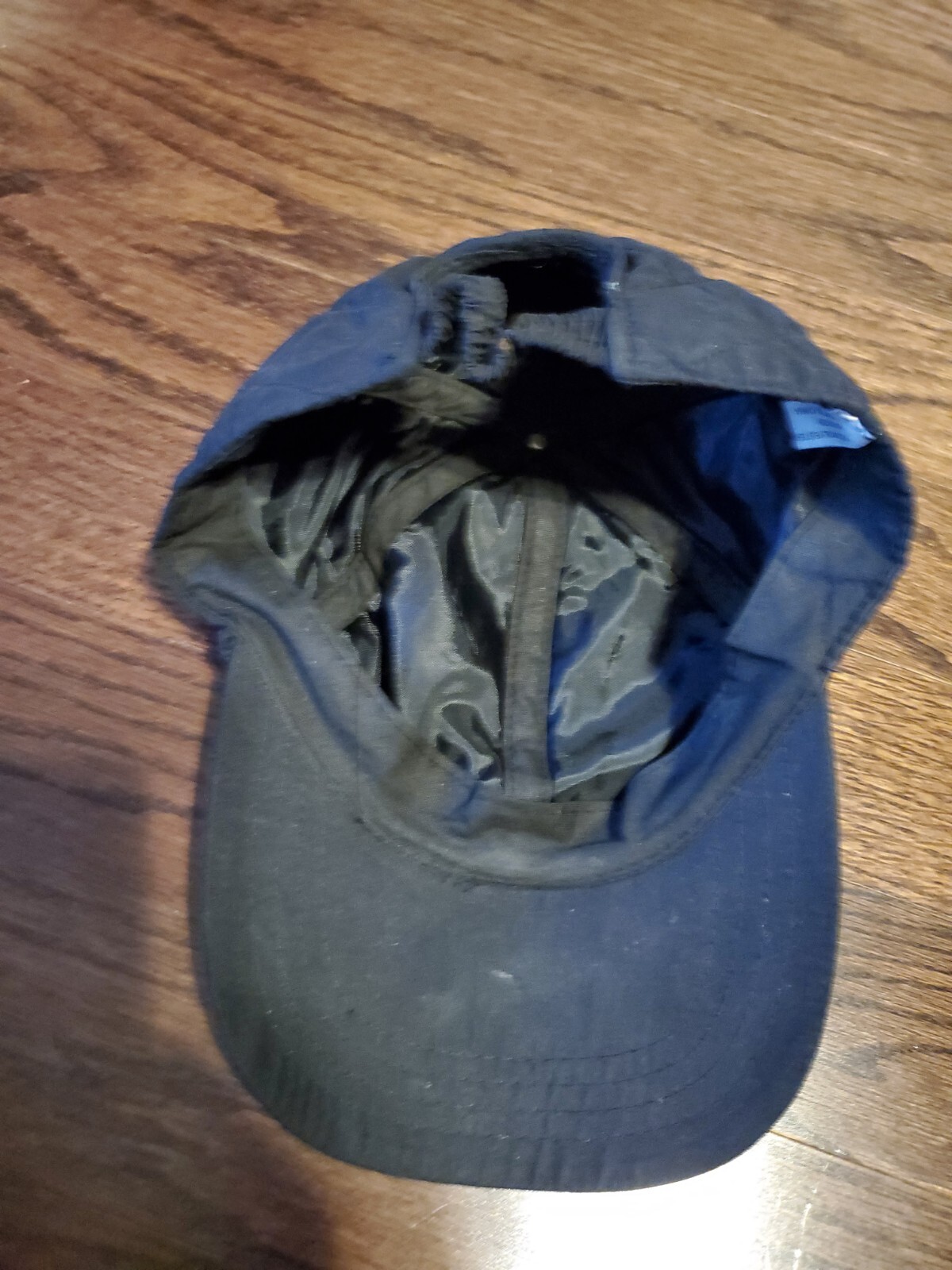 Black Quilted Solid Blank Stretch Cap Hat 921 - image 2